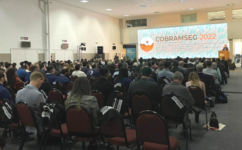 Cobertura da equipe Geoquest na COBRAMSEG 2022